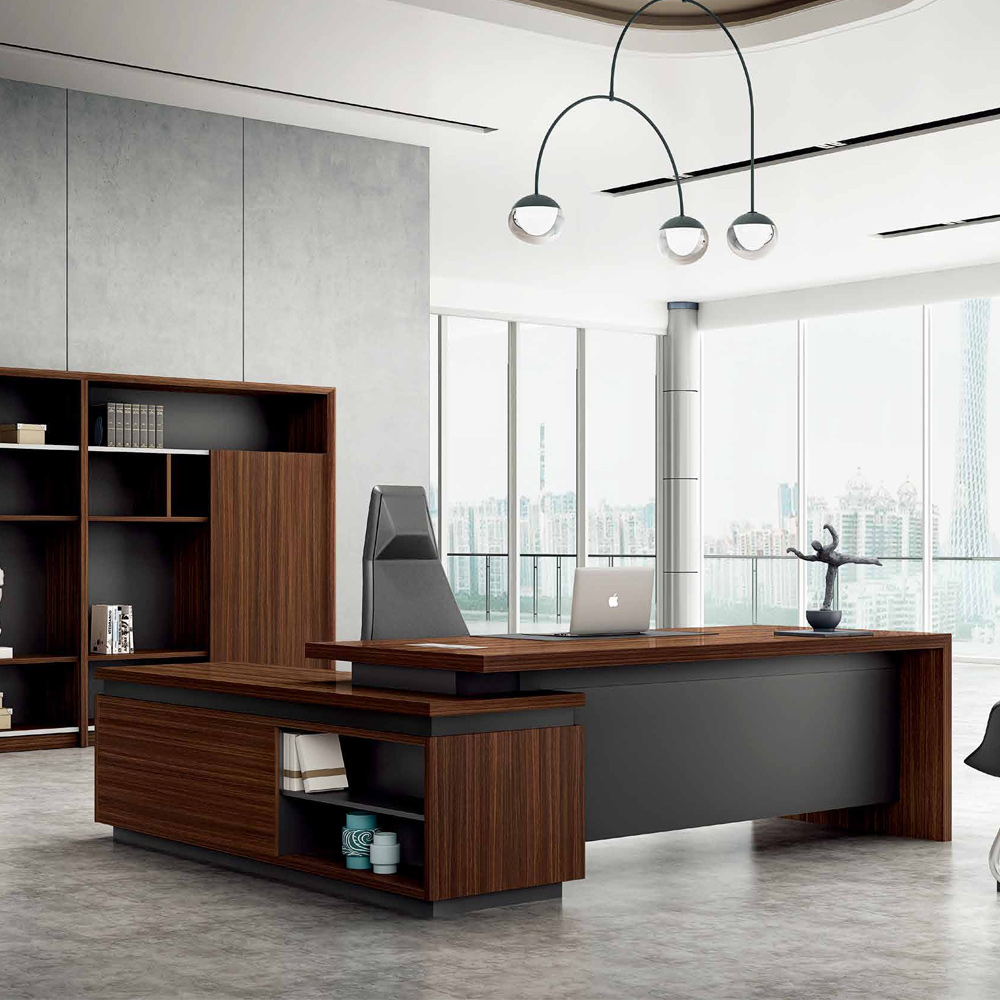 JIANGNAN KOBE Series Executive Desk | W2400*D2050*H750(mm)