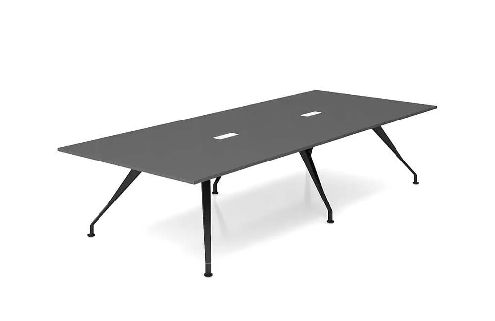Black Color Conference Room Table for Office Hongye Furniture