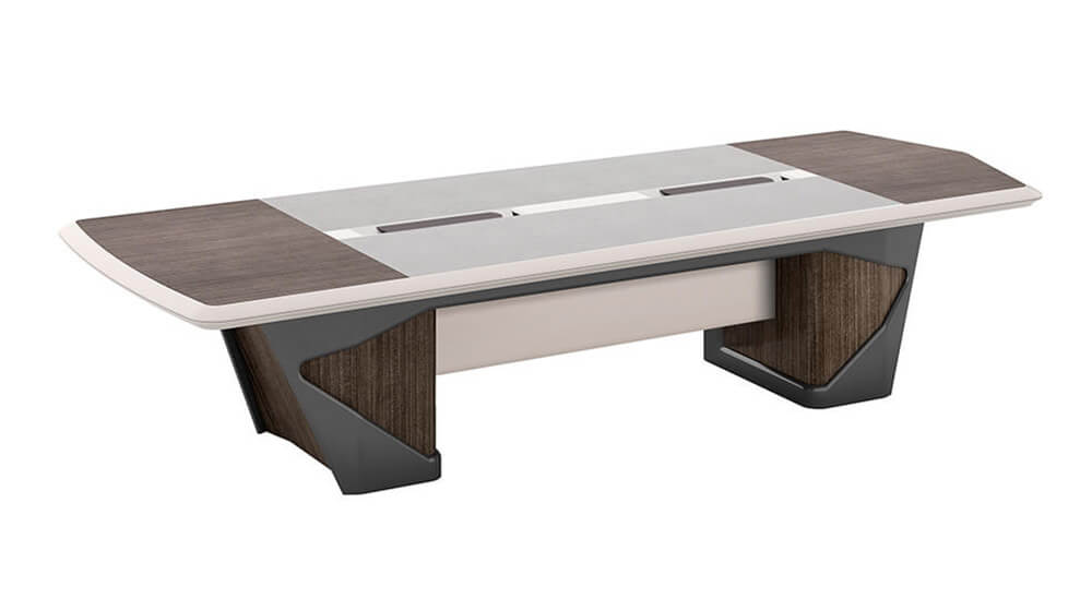 Modern Wooden Meeting Room Table for Office