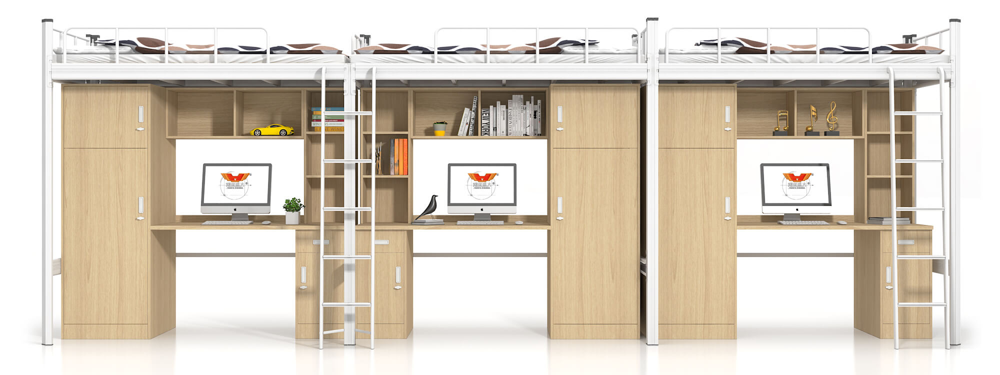 Dorm Room Living Furniture for College Hongye Education Furniture