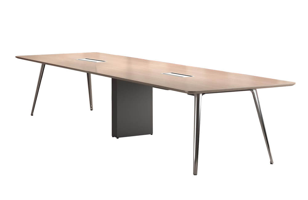 Four Metal Legs Meeting Table for Boardroom