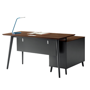 L Shaped Desk Office Furniture with Hutch