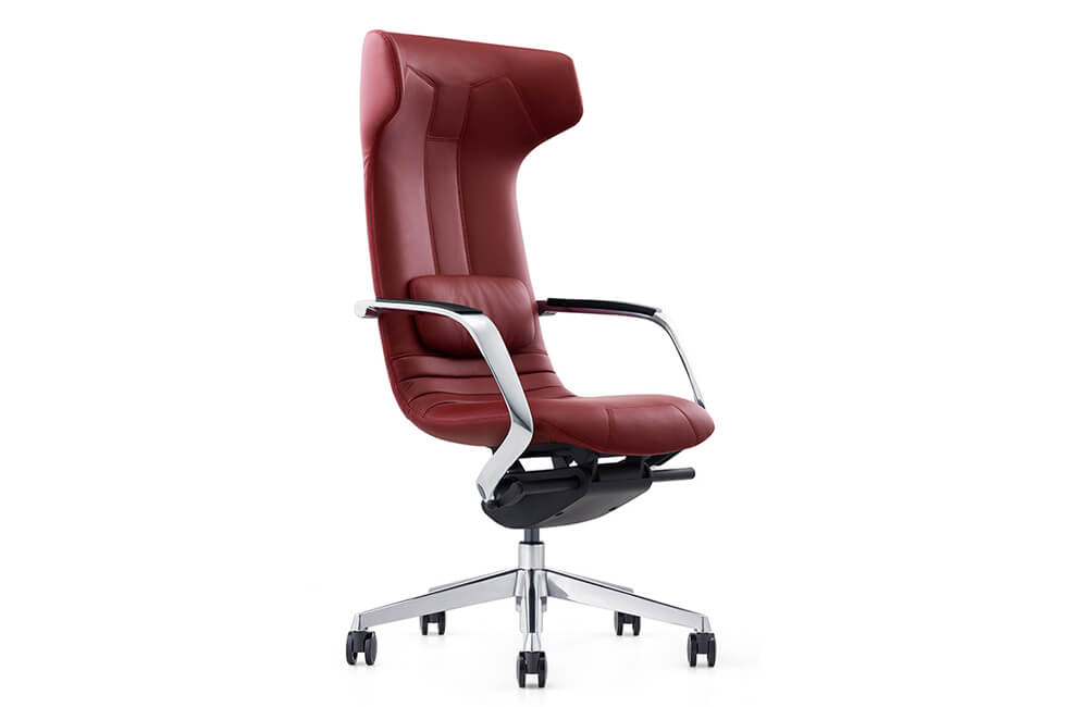 ergonomic leather executive office chair